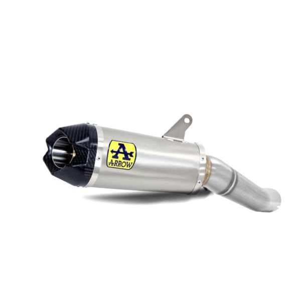 Arrow 71928PK Indy-Race Slip-on Exhaust, Titanium for Kawasaki ZX-10R