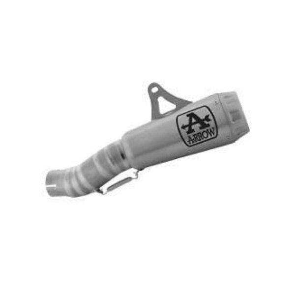 Arrow 71928PRI Pro-Race Slip-on Exhaust, Nichrome for Kawasaki ZX-10R