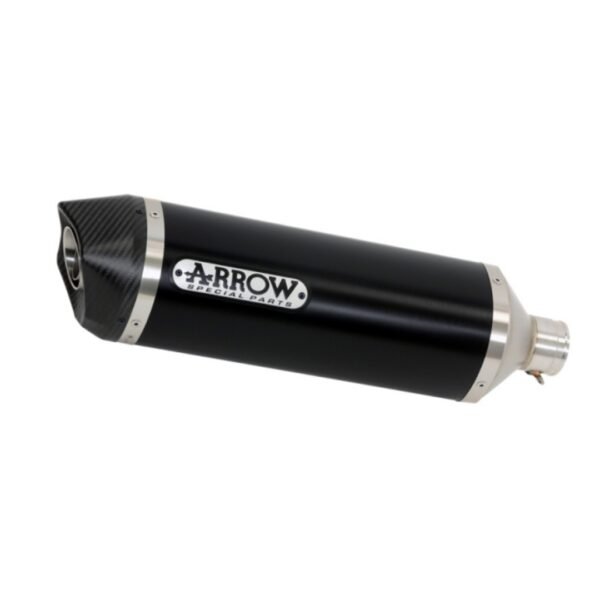 Arrow 71842AKN Maxi Race-Tech Exhaust, Aluminum Dark for BMW R1200R / RS