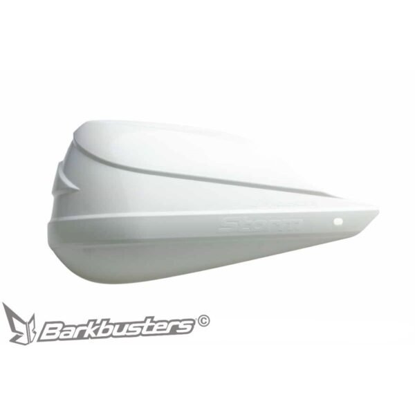 Barkbusters STORM Plastic Guards Only - WHITE