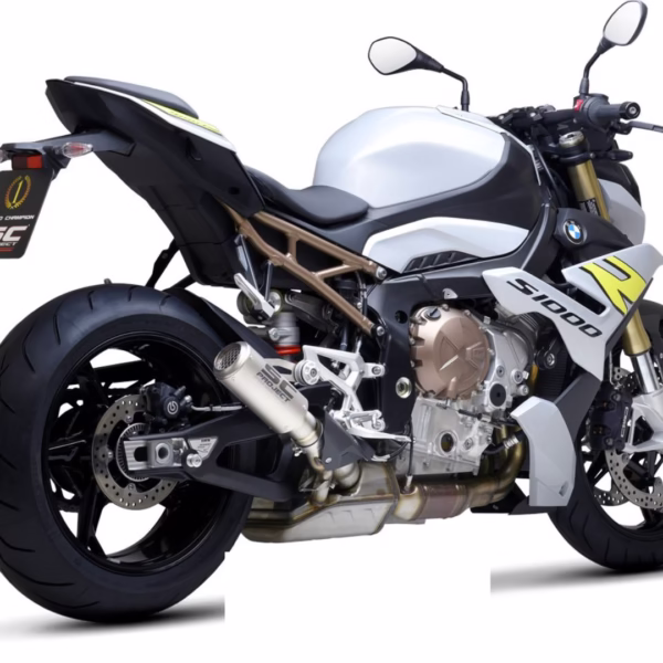 SC Project CR-t Titanium Exhaust with stoneguard Grid for S 1000 R 2021-2024