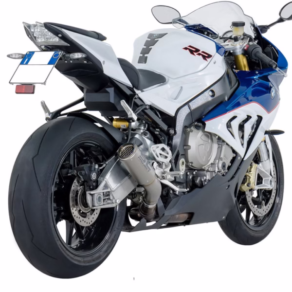 SC project Cr-t exhaust Titanium with stoneguard grid for BMW S 1000 RR 2015-2016
