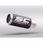 SC Project CR-T Carbon Fibre with stoneguard Grid exhaust for BMW S 1000 RR (2017-2018)