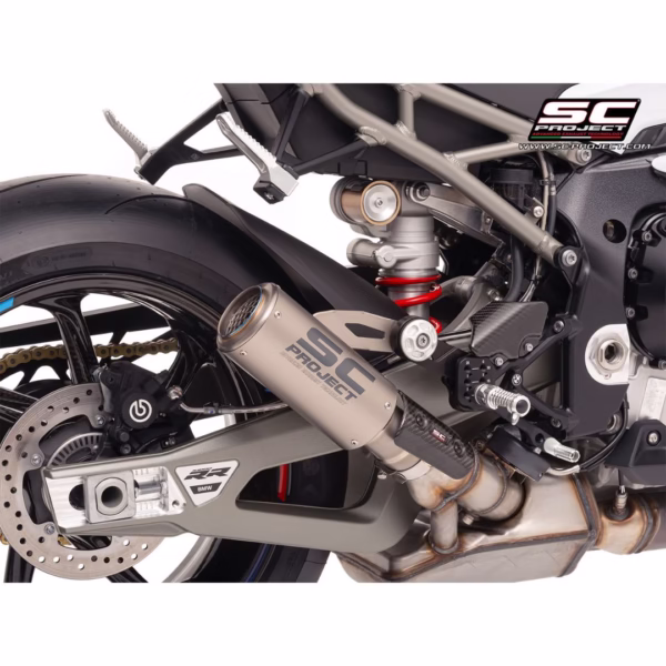 SC Project CR-T Titanium Exahaust with Stoneguard Grid for S 1000 RR 2019-2025